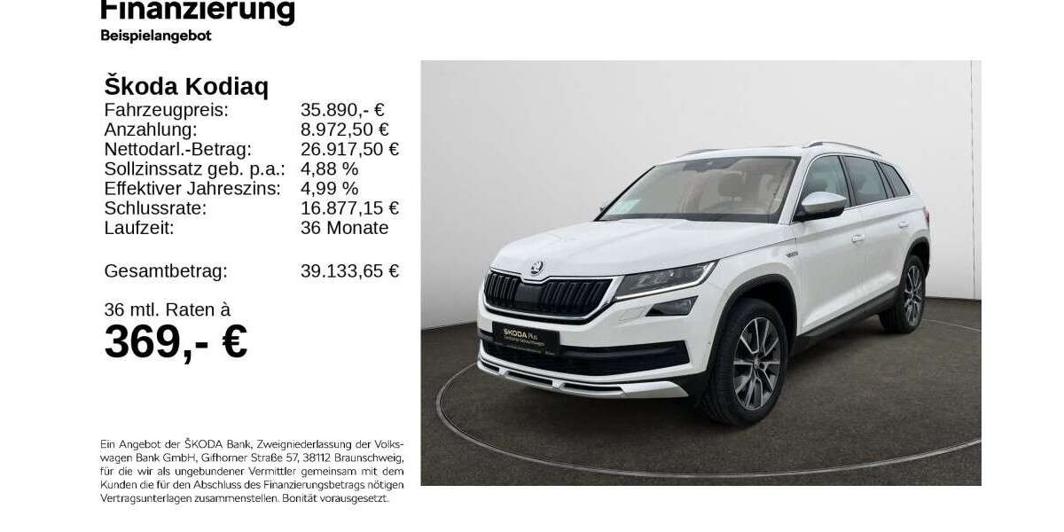 Skoda Kodiaq 61.598 km 35.590 &euro; Hildesheim 31137