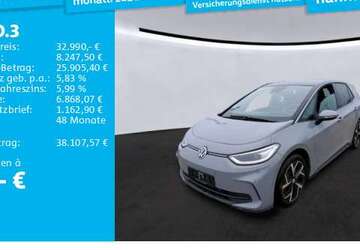 VW ID.3 19.451 km 32.990 &euro; Hannover 30655