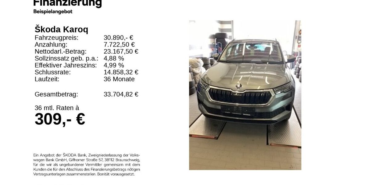 Skoda Karoq 17.597 km 30.590 &euro; Hildesheim 31137
