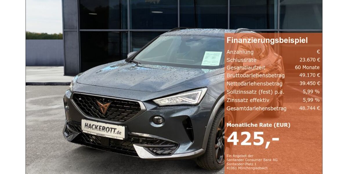 Cupra Formentor 7.820 km 37.980 &euro; Hannover 30165