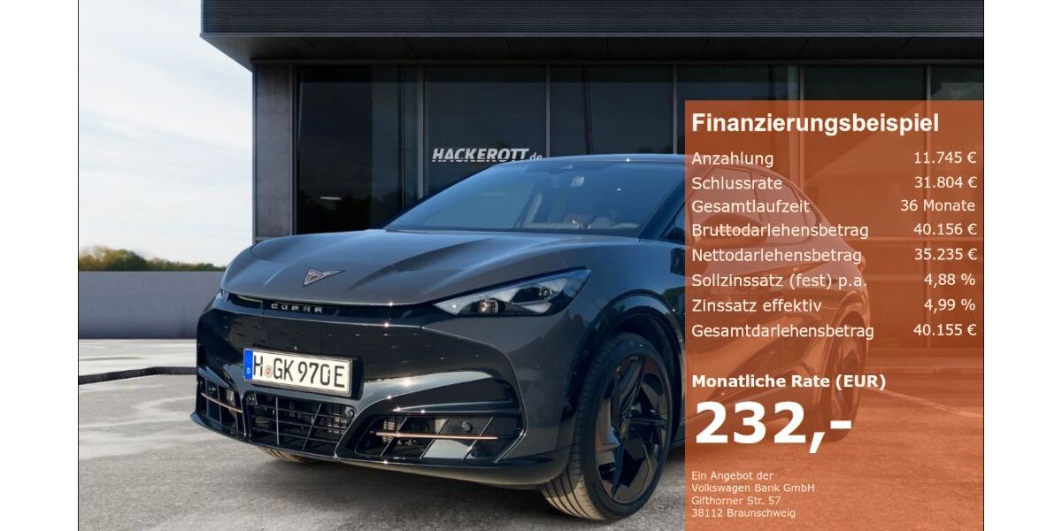 Cupra Tavascan 17.670 km 44.960 &euro; Hannover 30165