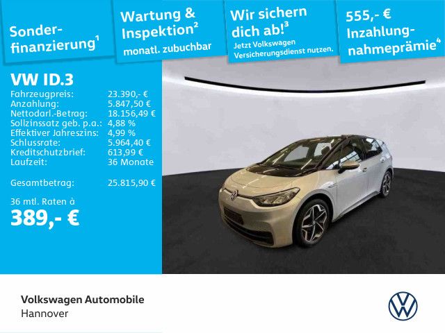 VW ID.3 75.270 km 23.390 &euro; Lehrte 31275
